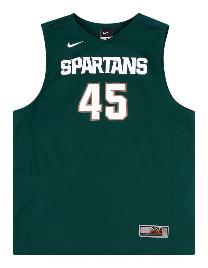 2012-15 Michigan State Spartans Valentine #45 Nike Jersey (Away) Y