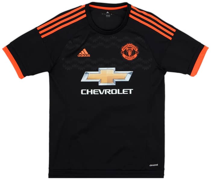 2015-16 Manchester United Third Shirt Young #18 - 9/10 - (M)