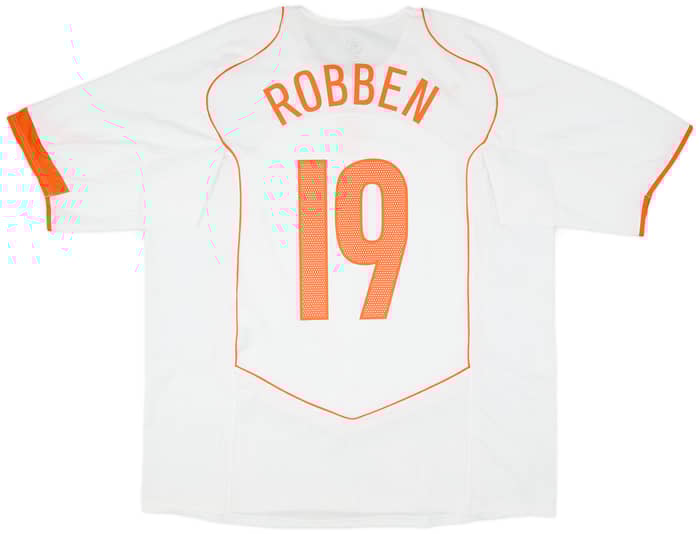 2004-06 Netherlands Away Shirt Robben #19 - 8/10 - (XL)