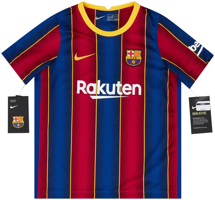 2020-21 Barcelona Home Full Kit (Little Kids)