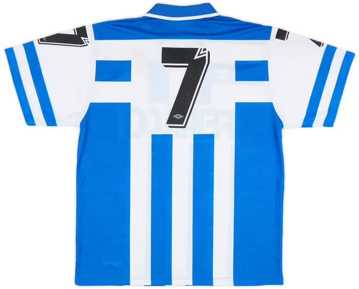 1994-95 Deportivo Match Issue Home Shirt #7