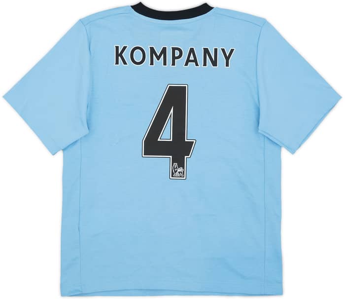 2012-13 Manchester City Home Full Kit Kompany #4 (S.Boys)