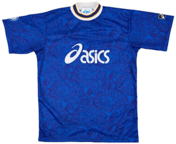 1993-95 Leeds United Asics Training Shirt - 8/10 - (M) 1993-95 Leeds United Asics Training Shirt - 8/10 - (M)