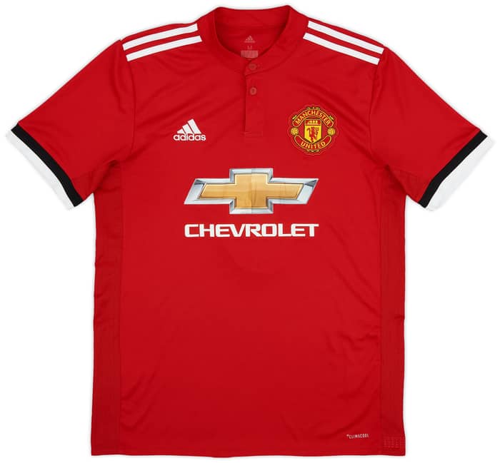 2017-18 Manchester United Home Shirt Lukaku #9 - 7/10 - (M)
