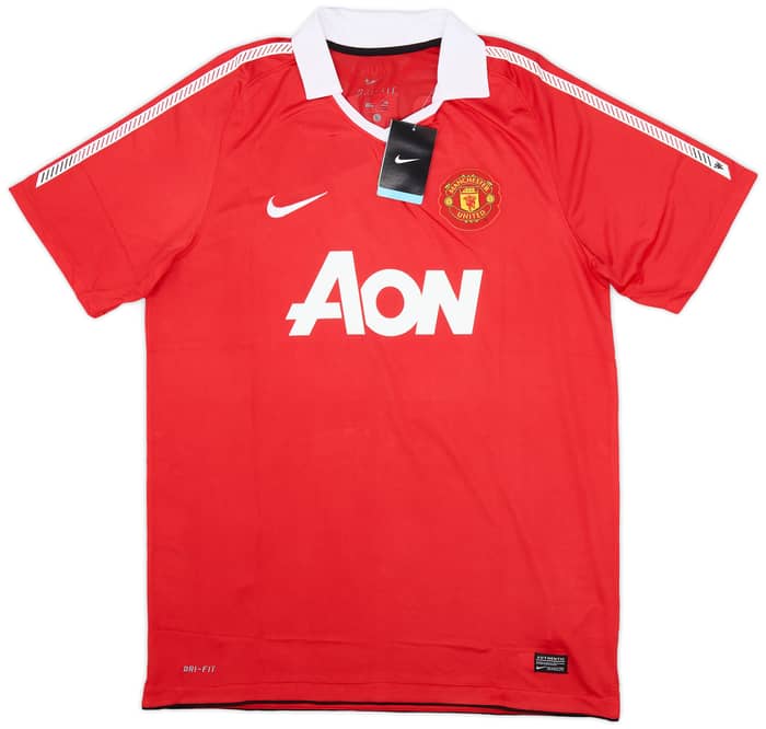 2010-11 Manchester United Home Shirt Morrison #49 (L)