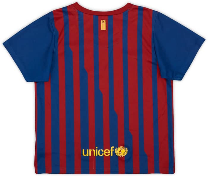 2011-12 Barcelona Home Shirt - 6/10 - (S.Boys)