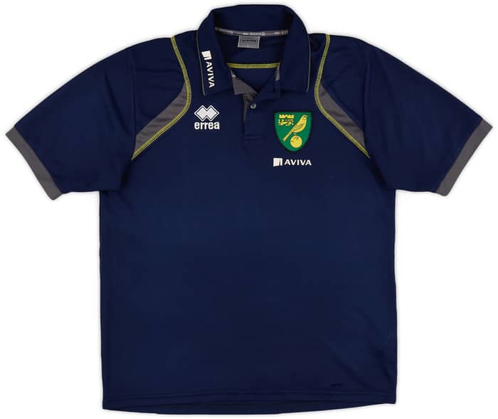 2011-12 Norwich Errea Polo Shirt - 7/10 - (L)