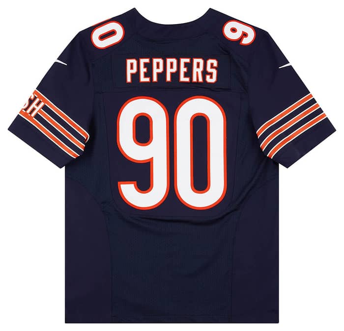 2012-13 Chicago Bears Peppers #90 Nike Authentic Jersey (Home) L