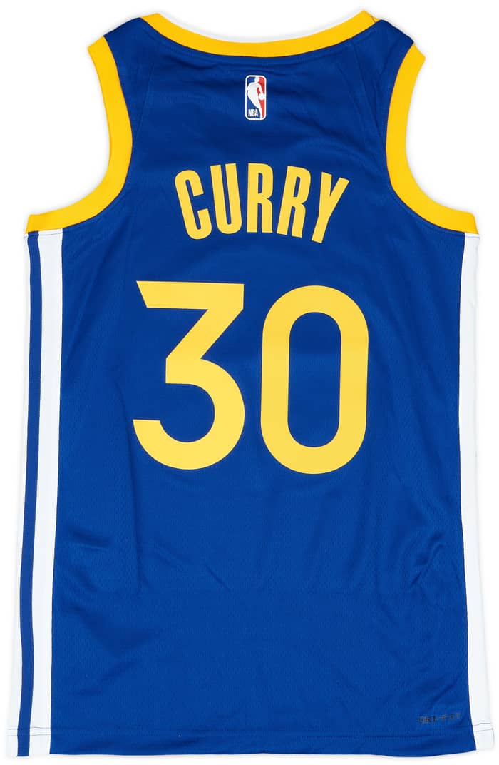 2017-25 Golden State Warriors Curry #30 Nike Swingman Away Jersey (XS)