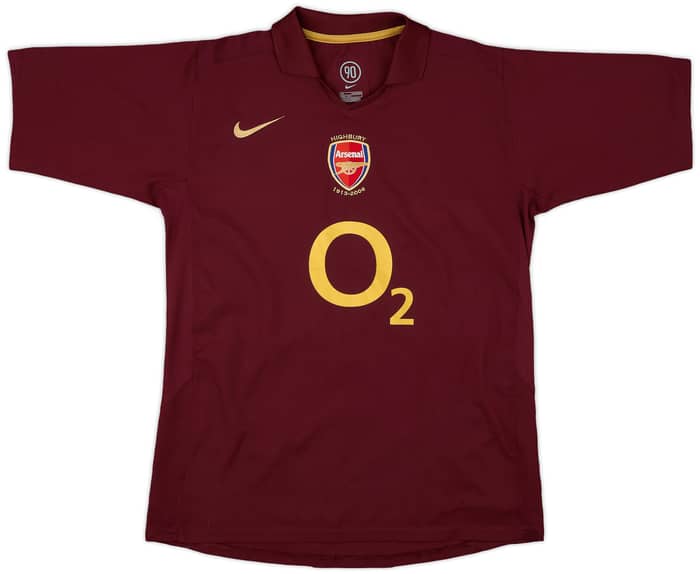 2005-06 Arsenal Home Shirt - 8/10 - (XL.Boys)