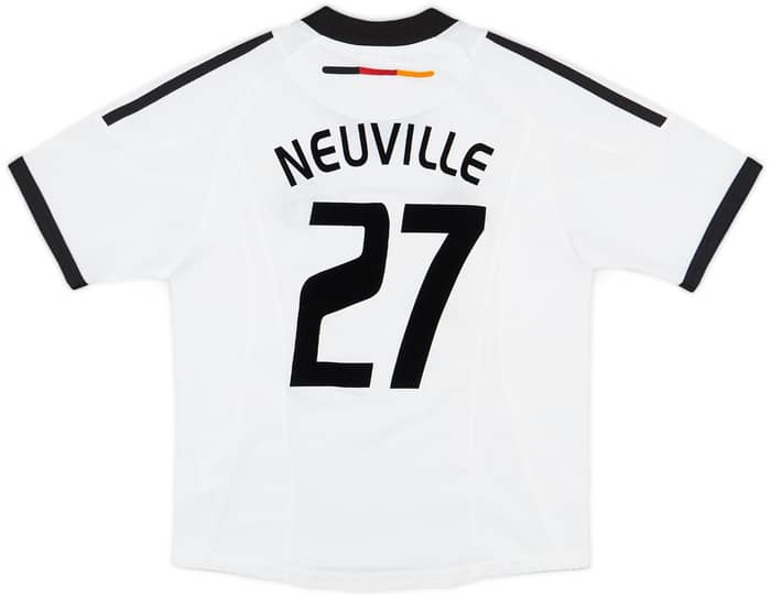 2002-04 Germany Home Shirt Neuville #27 - 7/10 - (L.Boys)