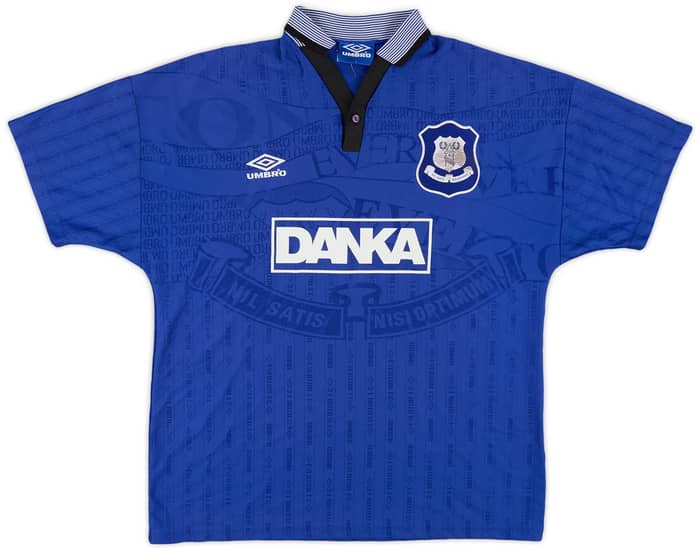 1995-97 Everton Home Shirt #6 - 5/10 - (L)