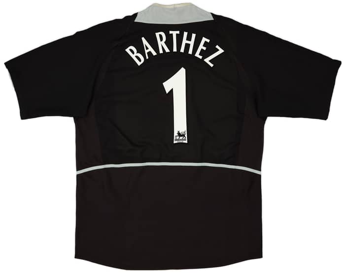 2002-04 Manchester United GK S/S Shirt Barthez #1 - 6/10 - (XXL)