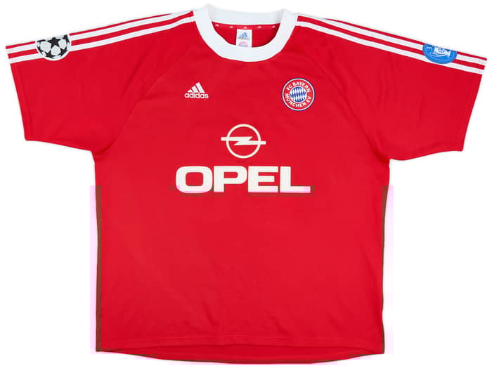 2001-02 Bayern Munich CL Shirt Salihamidzic #20 - 8/10 - (XL)