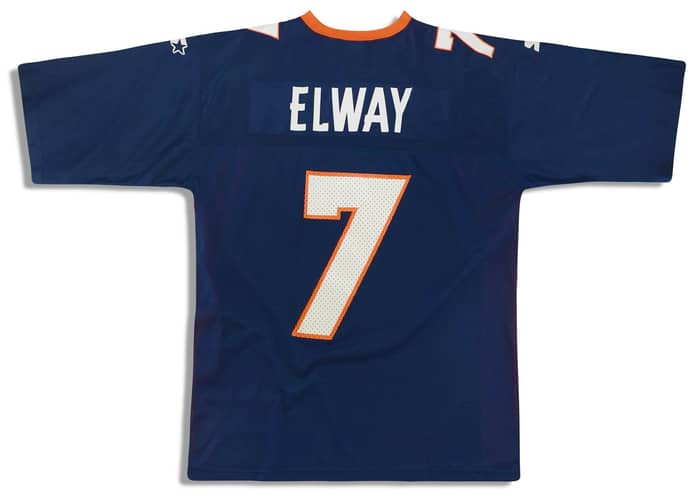 1997-98 Denver Broncos Elway #7 Starter Jersey (Home) L