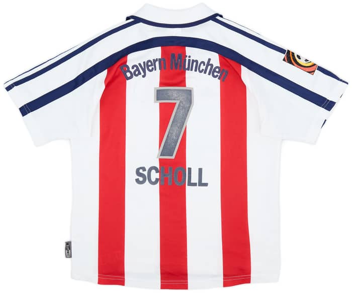 2000-01 Bayern Munich Away Shirt Scholl #7 - 5/10 - (Y)