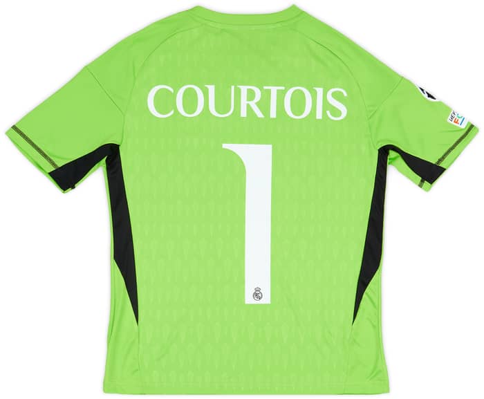 2023-24 Real Madrid GK Home Shirt Courtois #1
