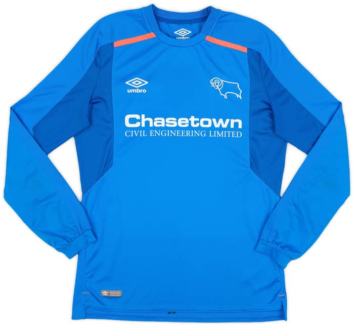 2017-18 Derby County U-21 Player Issue GK Shirt # - As New - (M)