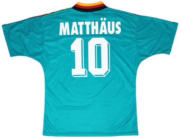 1994-96 Germany Away Shirt Matthaus #10 - 6/10 - (L)