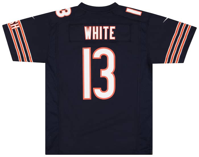 2016 Chicago Bears White #13 Nike Game Jersey (Home) Y