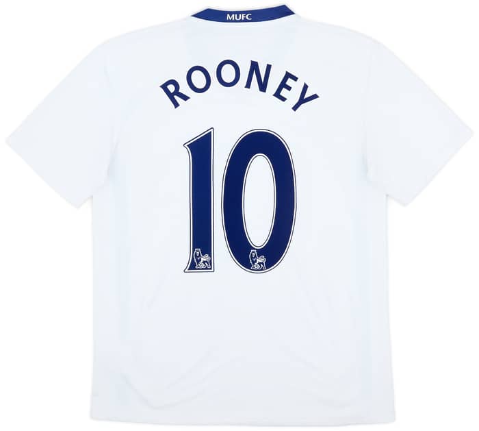 2008-10 Manchester United Away Shirt Rooney #10 - 5/10 - (M)