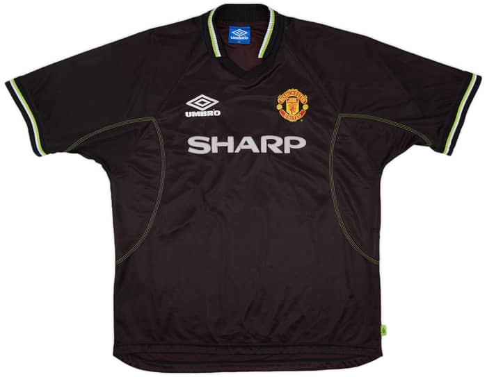 1998-99 Manchester United Third Shirt Beckham #7 - 6/10 - (XXL)