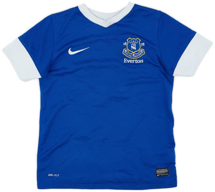2012-13 Everton Home Shirt Mirallas #11 - 5/10 - (M.Boys)