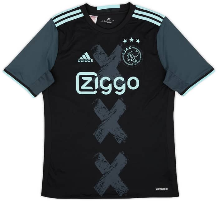2016-17 Ajax Away Shirt Bazoer #6 - 9/10 - (XL.Boys)