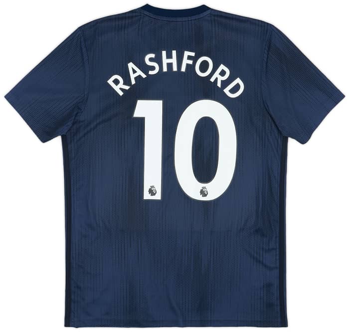 2018-19 Manchester United Third Shirt Rashford #10 - 8/10 - (M)