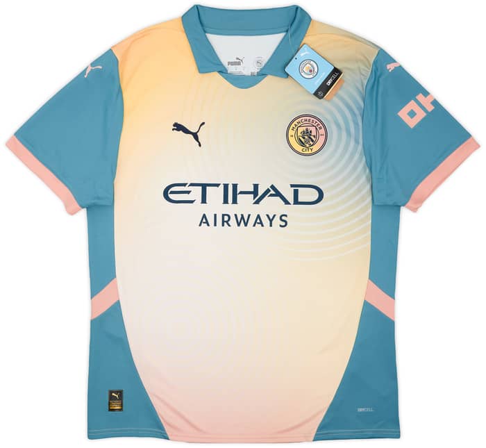 2024-25 Manchester City Fourth Shirt Haaland #9 (L)