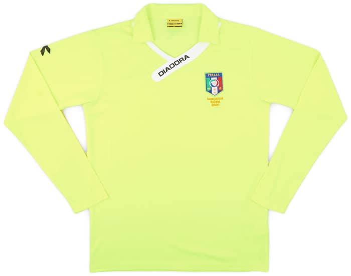 2010s Italy Diadora Referee L/S Shirt - 7/10 - (S)