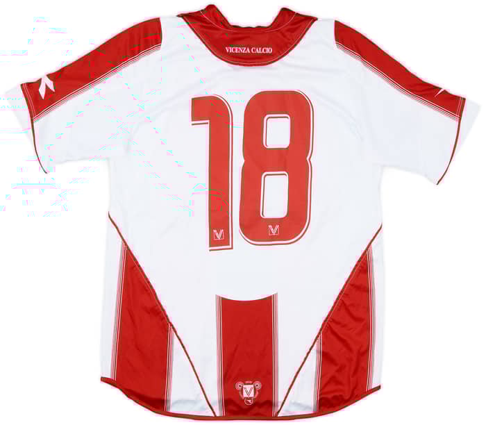 2007-08 Vicenza Home Shirt #18 - 6/10 - (XS)