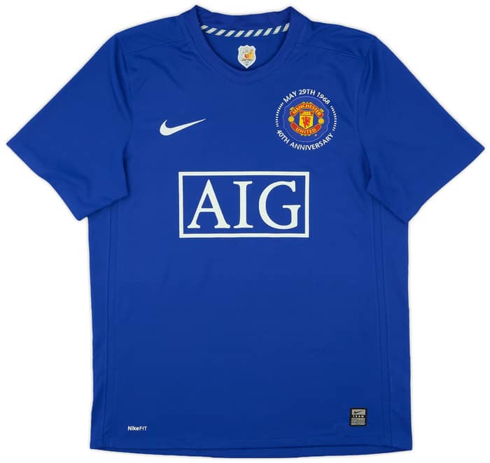 2008-09 Manchester United Third Shirt Hargreaves #4 - 5/10 - (M)