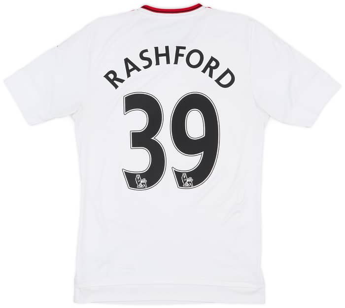 2015-16 Manchester United Away Shirt Rashford #39 - 7/10 - (XS)