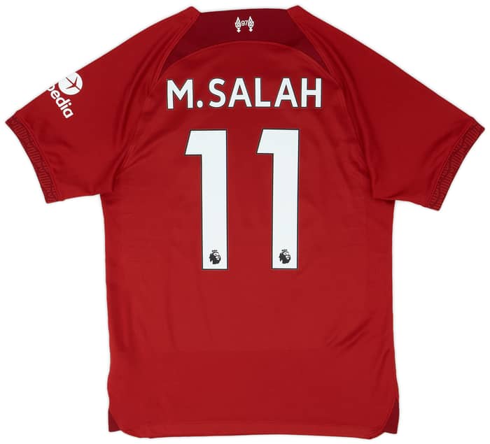 2022-23 Liverpool Home Shirt M.Salah #11 - 8/10 - (S)