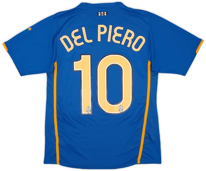 2007-08 Juventus Away Shirt Del Piero #10 - 8/10 - (S)
