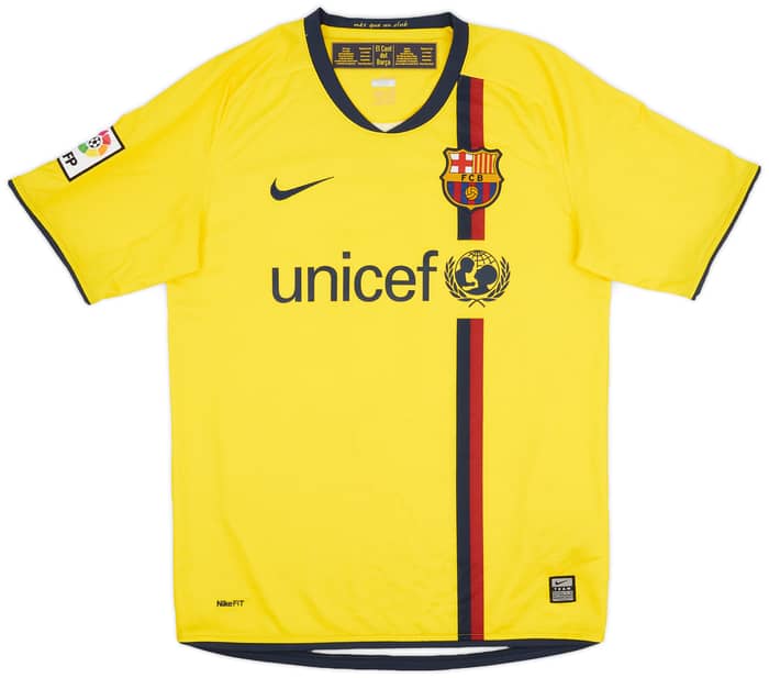 2008-10 Barcelona Away Shirt Messi #10 - 9/10 - (S)