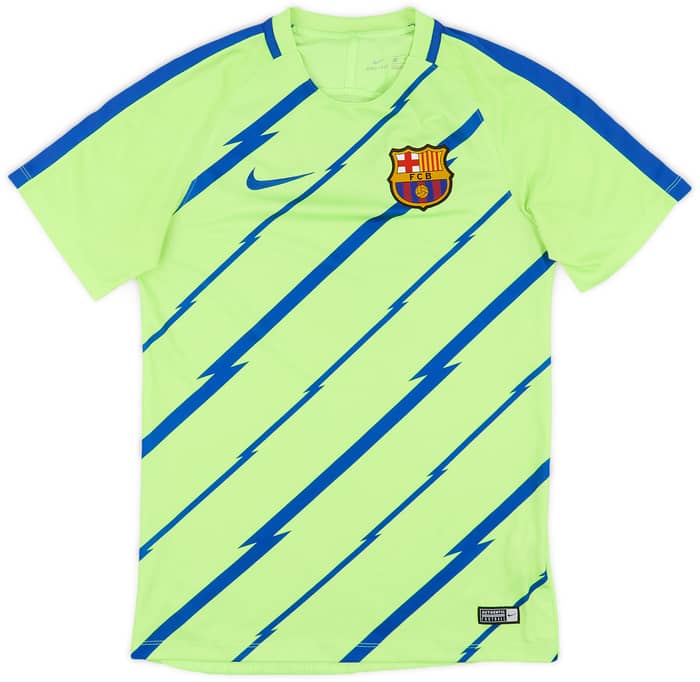 2017-18 Barcelona Nike Training Shirt - 8/10 - (S)