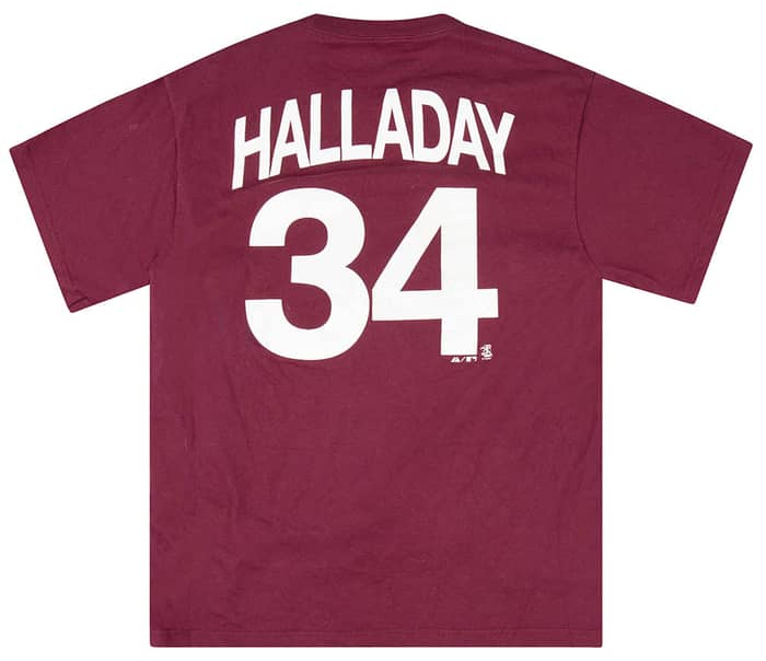 2010-13 Philadelphia Philles Halladay #34 Majestic Tee M