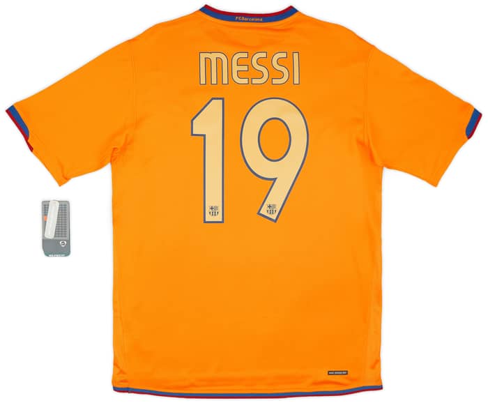 2006-07 Barcelona Away Shirt Messi #19 (L)