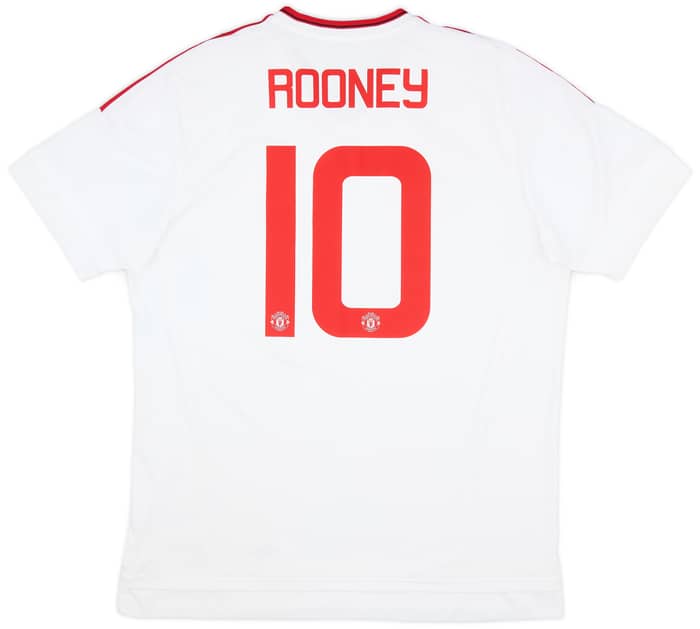 2015-16 Manchester United Away Shirt Rooney #10 - 6/10 - (XL)