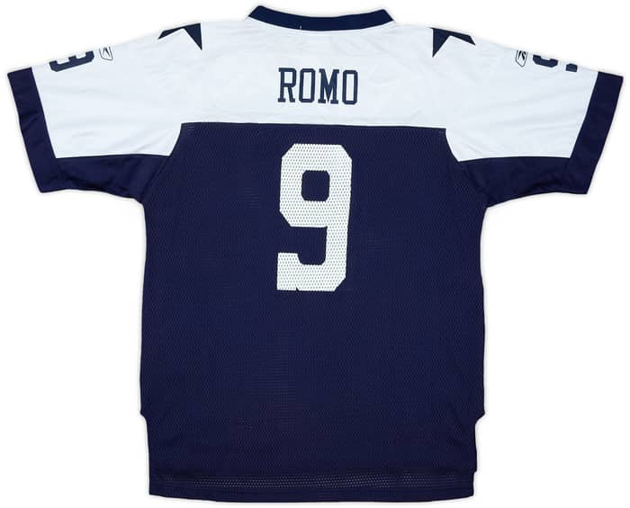 2005-06 Dallas Cowboys Romo #9 Reebok Throwback Jersey - 9/10 - (XL.Boys)