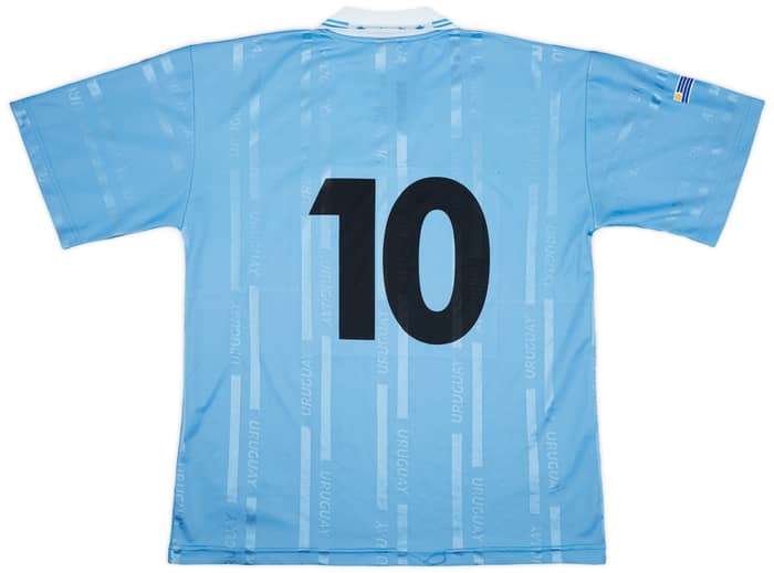 1998-01 Uruguay Fan Shirt #10 - 8/10 - (XL)