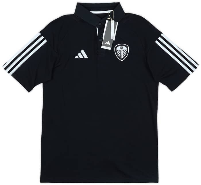 2023-24 Leeds United adidas Polo T-Shirt (S)
