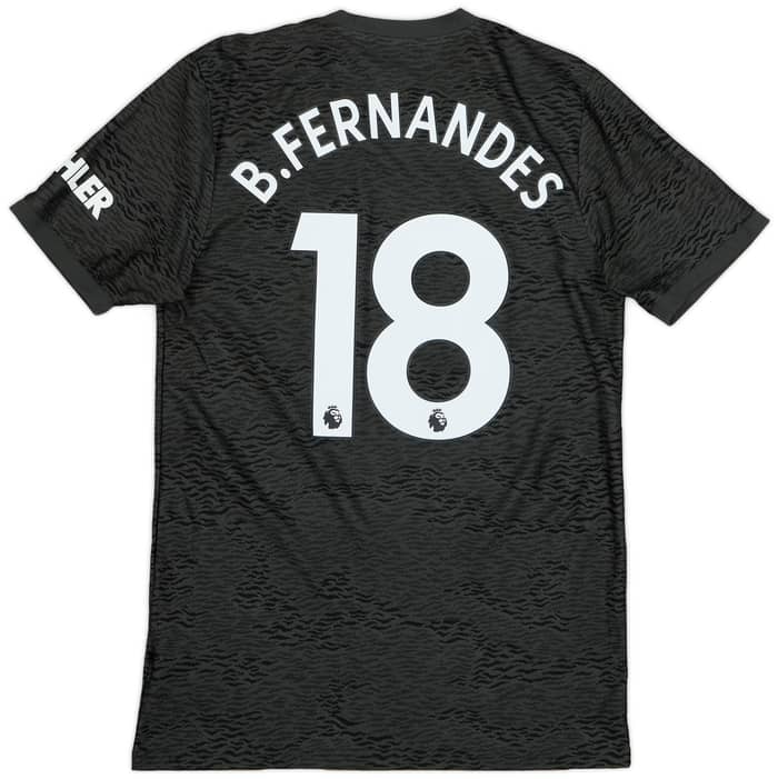 2020-21 Manchester United Away Shirt B.Fernandes #18 - 9/10 - (M)