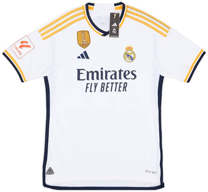 2023-24 Real Madrid Authentic Home Shirt Modric #10 (S)