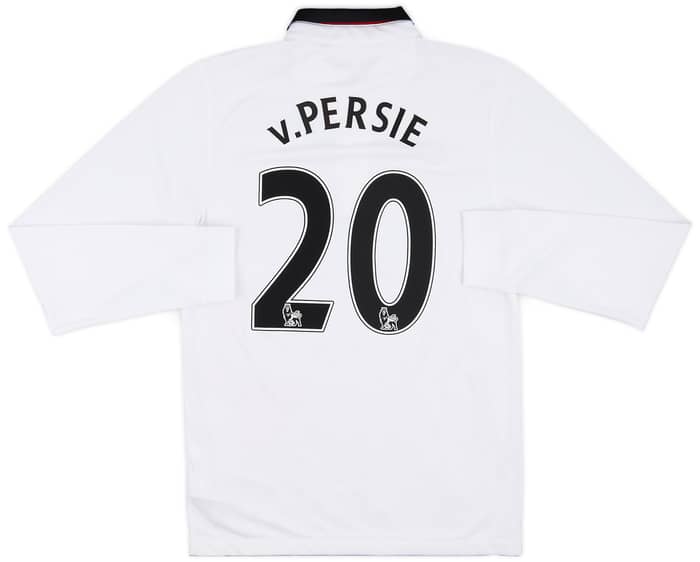 2014-15 Manchester United Away L/S Shirt V.Persie #20 (S)