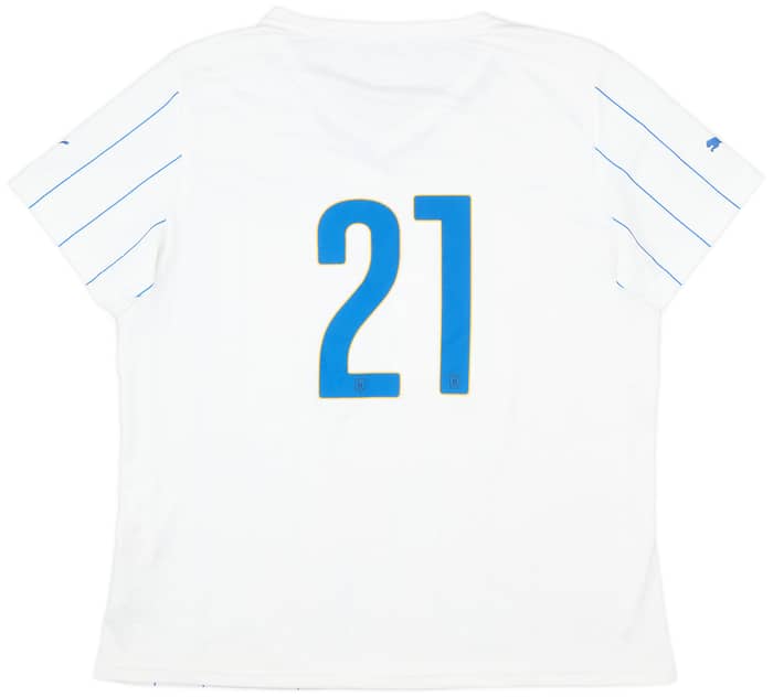 2014-15 Italy Away Shirt #21 - 8/10 - (Women's XL)