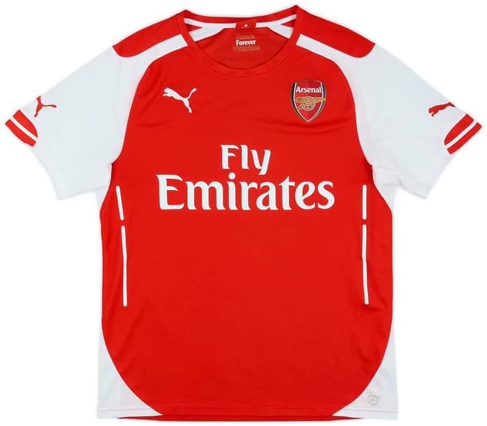 2014-15 Arsenal Home Shirt Arteta #8