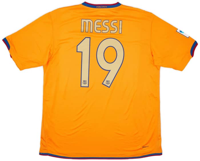 2006-08 Barcelona Away Shirt Messi #19